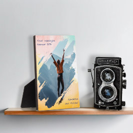 水彩画 ブラシ ストローク フォト フレーム プレート