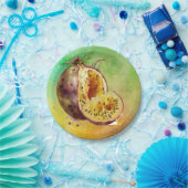 水彩画 ペーパープレート (パーティー)