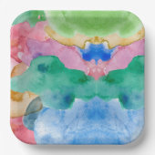 水彩画 ペーパープレート (正面)