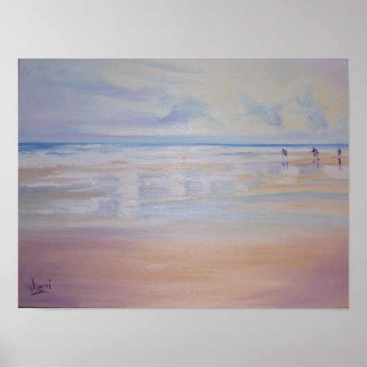 水彩画 ポスター (正面)