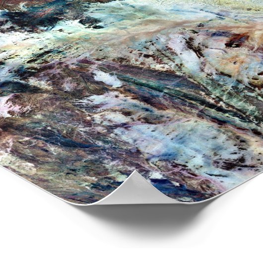 水彩画 ポスター (角)