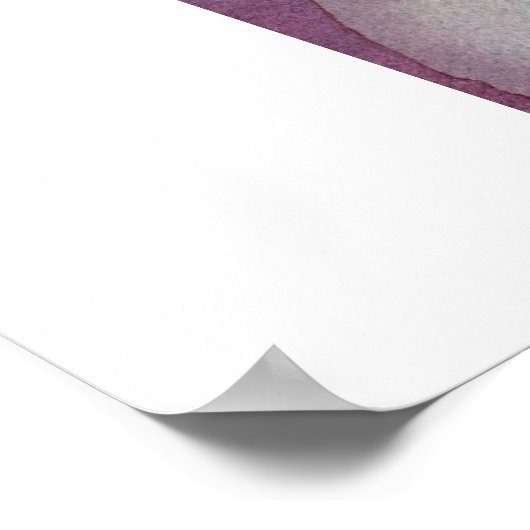 水彩画 ポスター (角)