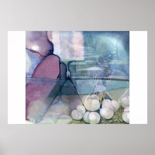 水彩画 ポスター (正面)