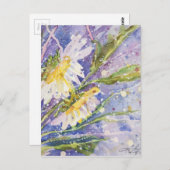 水彩画 ポストカード (正面/裏面)