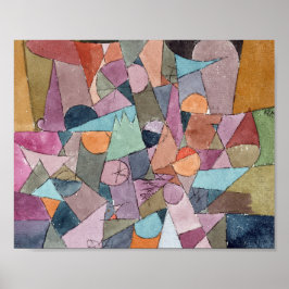 水彩画：ポール・クレー1914 ポスター