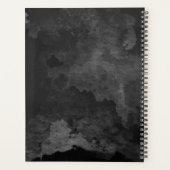 水彩画 ヨガ レイキ 片足の王のハトのポーズ プランナー手帳 (裏面)