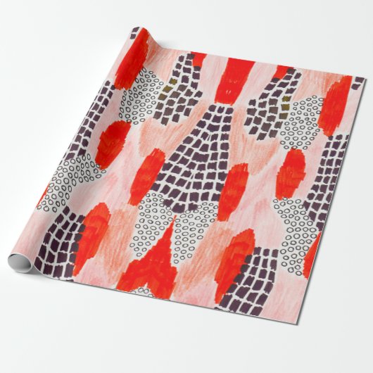 水彩画 ラッピングペーパー (アンロールド)