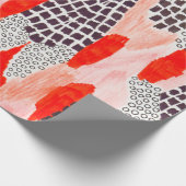 水彩画 ラッピングペーパー (角)