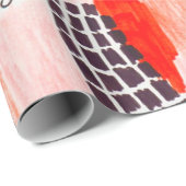 水彩画 ラッピングペーパー (ロールコーナー)