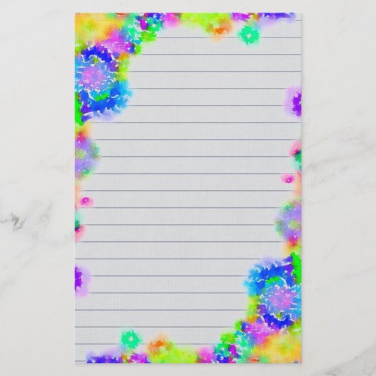 水彩画 便箋 (正面)