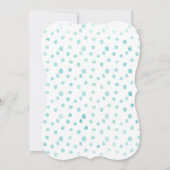 水彩画 | 卒業招待状 招待状 (裏面)