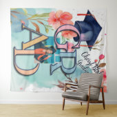 水彩画　卒業 タペストリー (インサイチュ(横))