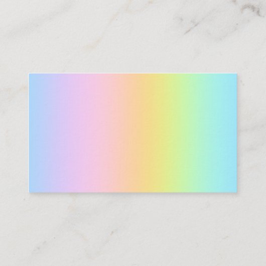 水彩画 名刺 (裏面)