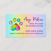 水彩画 名刺 (正面)