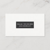 水彩画 名刺 (裏面)