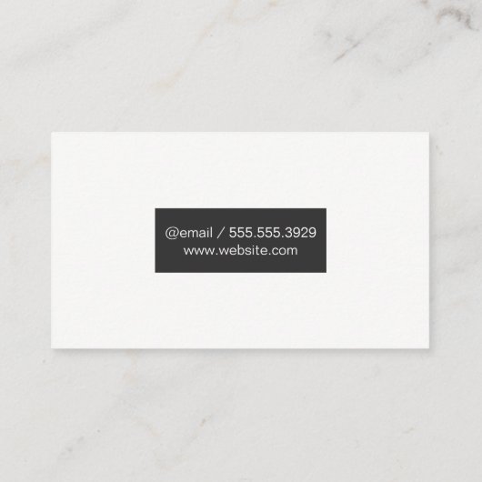 水彩画 名刺 (裏面)