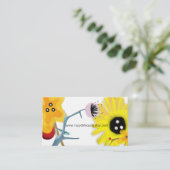 水彩画 名刺 (スタンド正面)