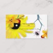 水彩画 名刺 (裏面)