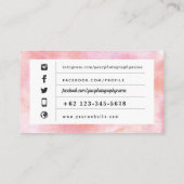 水彩画 名刺 (裏面)