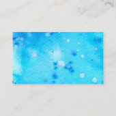 水彩画 名刺 (裏面)