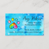 水彩画 名刺 (正面)