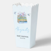 水彩画 新章スタート 赤ちゃん男の子シャワー フェイバーボックス (裏面)