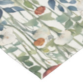 水彩画 春の花の開花 テーブルクロス (アングル)