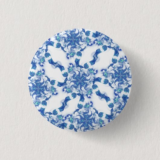 水彩画 缶バッジ (正面)