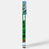 水彩画 自然の冬の雪景色 Case-Mate iPhoneケース (裏面 / 右)