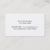 水彩画 | 表現豊かな 名刺 (裏面)