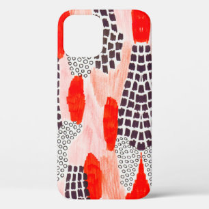 水彩画 iPhone 12ケース