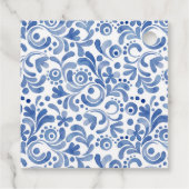 水彩画 Staffordshire 犬 フェイバータグ (裏面)