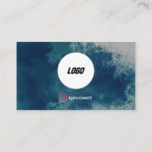 水彩画QRコード 名刺 (裏面)