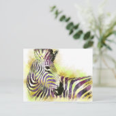 水彩画Zeba ポストカード (スタンド正面)