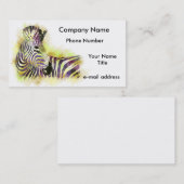 水彩画Zeba 名刺 (正面/裏面)