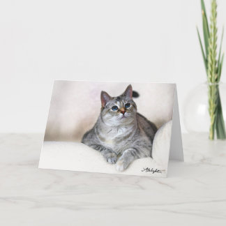 水彩画Zilla カード