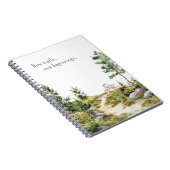 水彩登山道スパイラルノート ノートブック (右側)