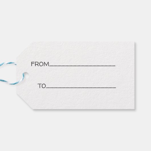 水彩白い花リースクロスバプテスマ ギフトタグ (裏面横)