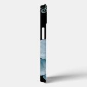 水彩白い蘭の模様 Case-Mate iPhoneケース (裏面 / 右)