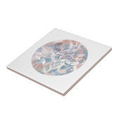 水彩白ワイルドフラワー タイル (側面)