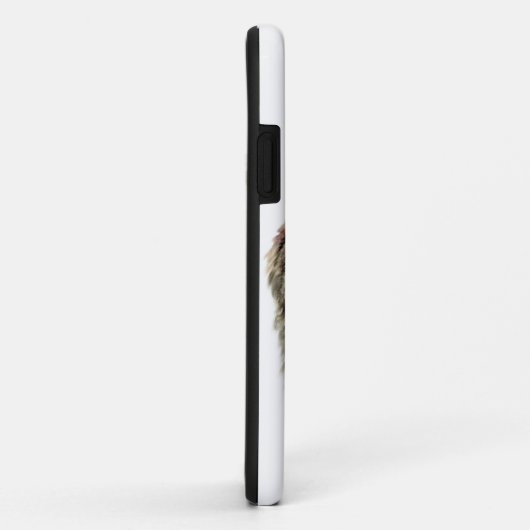 水彩白熊の動物アートへカスタマイズ Case-Mate iPhoneケース (裏面/右)