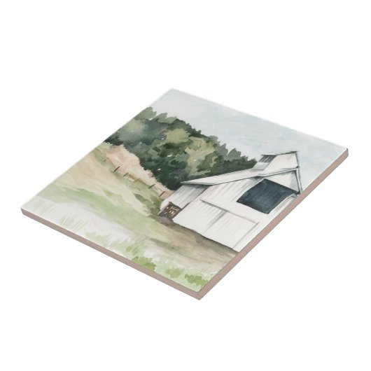 水彩白納屋 タイル (側面)