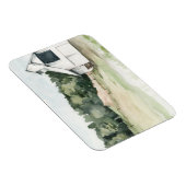 水彩白納屋 マグネット (右側)