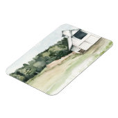 水彩白納屋 マグネット (左側)