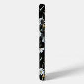 水彩白色デイジーモノグラムのイニシャル Case-Mate iPhoneケース (裏面 / 左)