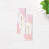 水彩白色ブランディングつるラベル |金ゴールド (デスク)