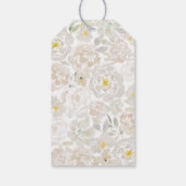 水彩白芍蘭のウェディングギフトタグ ギフトタグ (裏面)