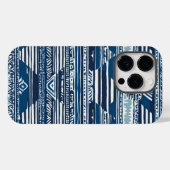水彩白青 Case-Mate iPhoneケース (裏面 (横))