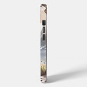 水彩白黒毛羽立自然 Case-Mate iPhoneケース (裏面 / 左)