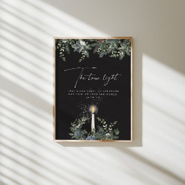 水彩真のライトバイブル詩のポスター ポスター